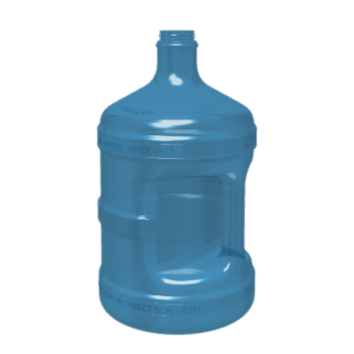 Water Bottle Round w/ Handle 1G